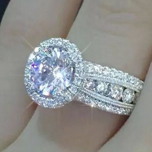 NEW💍925 STERLING SILVER DIAMOND ENGAGEMENT RING, CUTE RING, SHINY RING.